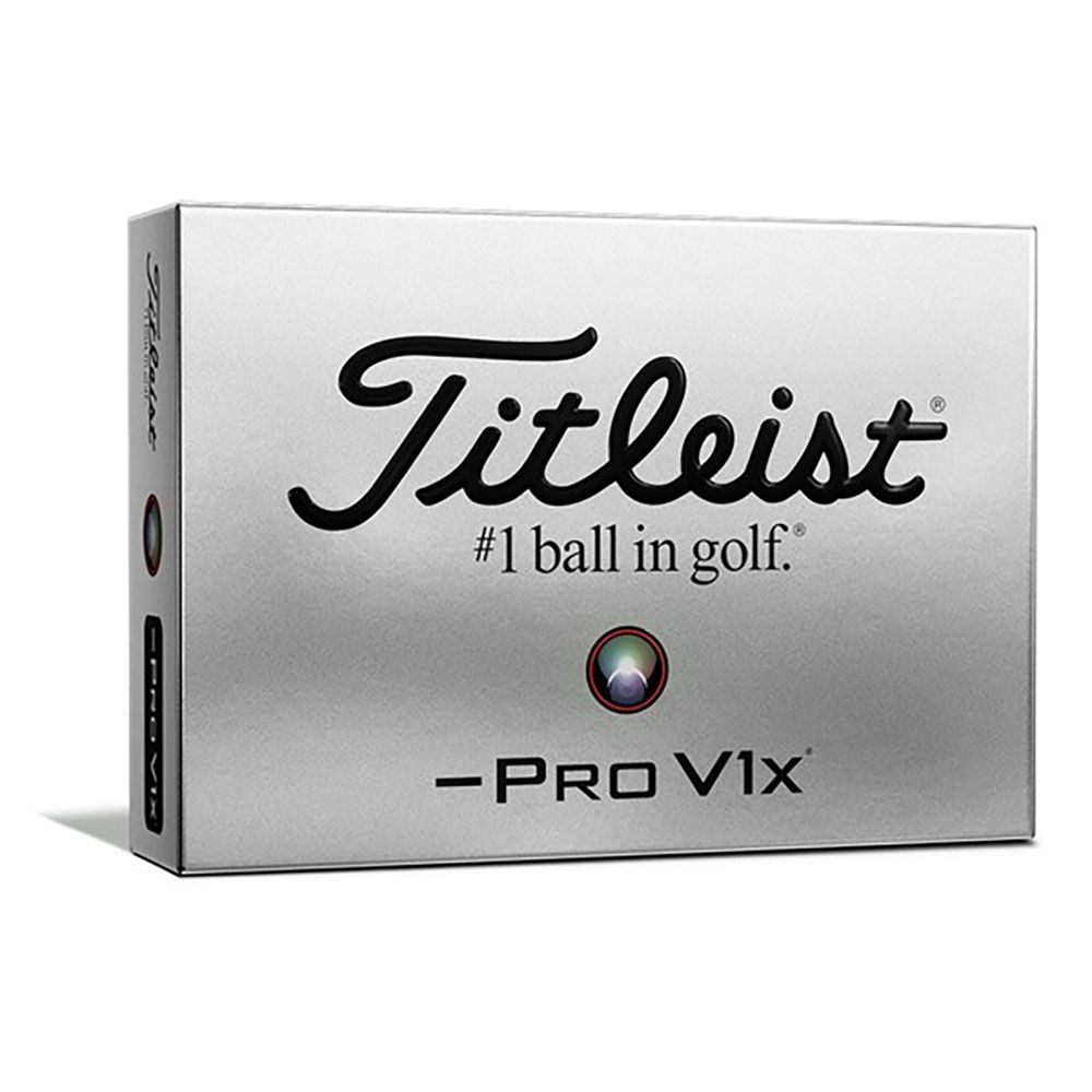 TITLEIST Titleist Pro V1x Left Dash White Golf Balls