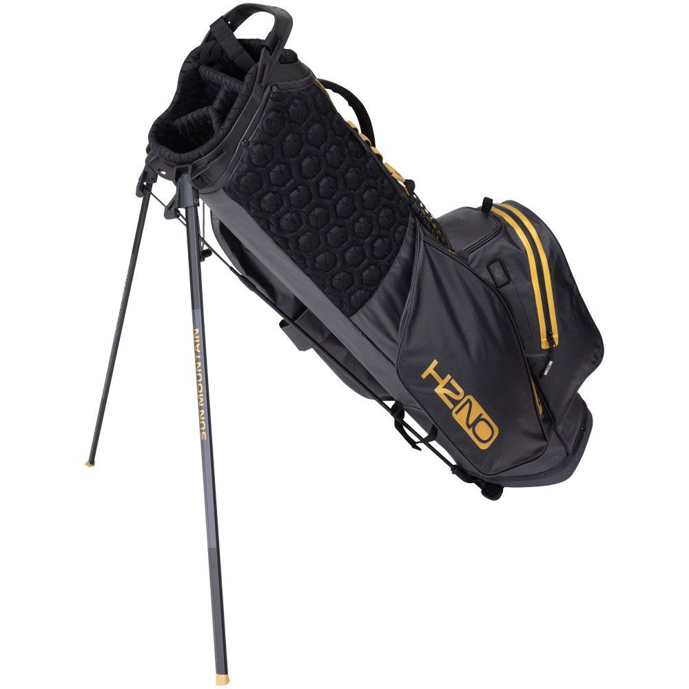 SUN MOUNTAIN Sun Mountain H2NO Lite Stand Bag Steel Black Gold 2024