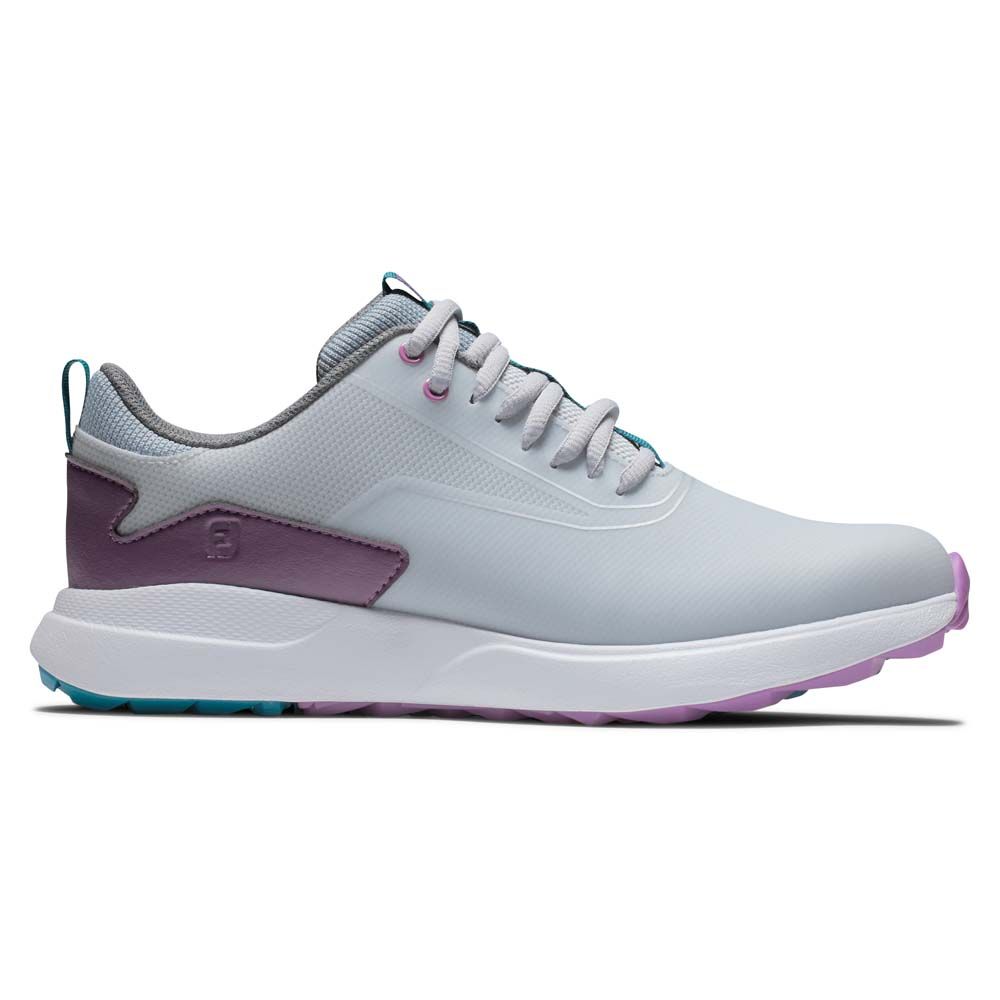 FOOTJOY Footjoy Ladies Performa Golf Shoes Grey Purple 99204