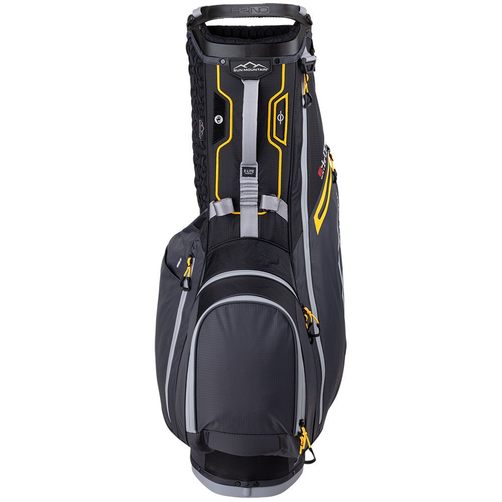 SUN MOUNTAIN Sun Mountain E-Lite Stand Bag Black Steel Gold