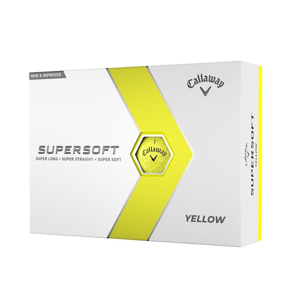 CALLAWAY Callaway Supersoft 2023 Yellow Dozen Golf Balls