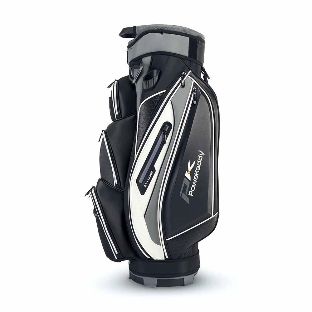 POWAKADDY PowaKaddy Premium Tech Cart Bag Black White