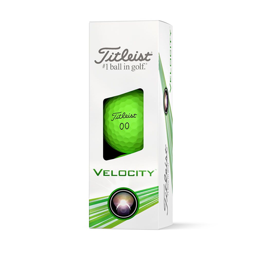 TITLEIST Titleist Velocity Green Golf Balls 2024