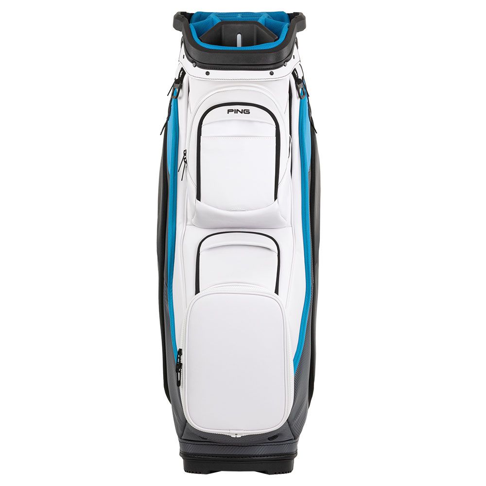 PING Ping DLX 244 Cart Bag White Dark Grey Blue