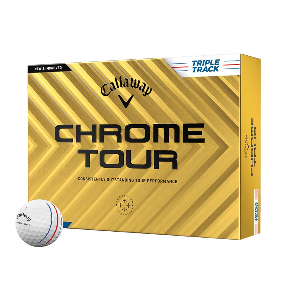 CALLAWAY Callaway Chrome Tour Triple Track Dozen Pack