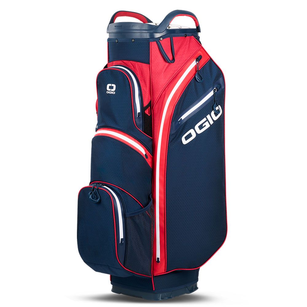 OGIO OGIO All Elements Silencer Cart Bag Red White Black