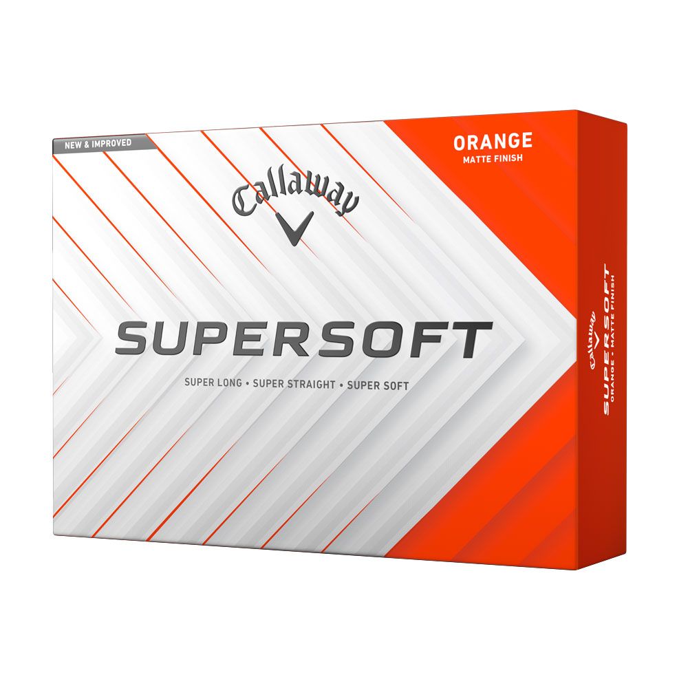 CALLAWAY Callaway Supersoft Orange Dozen Golf Balls