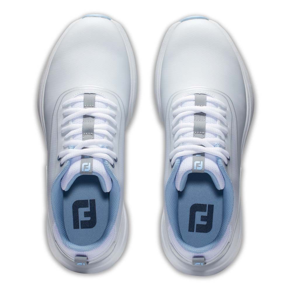 FOOTJOY Footjoy Ladies Performa Golf Shoes White Blue 99203