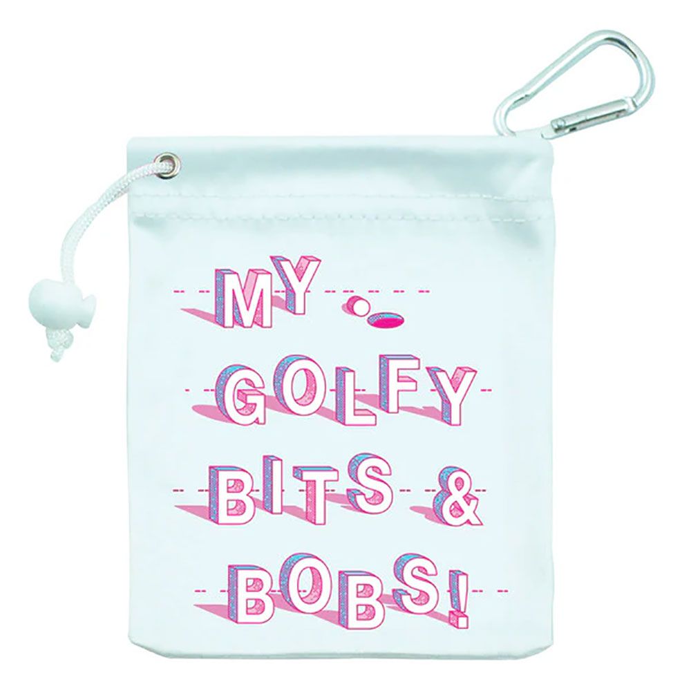 SURPRIZESHOP Surprizeshop My Golfy Bits and Bobs Ladies Golf Tee Bag