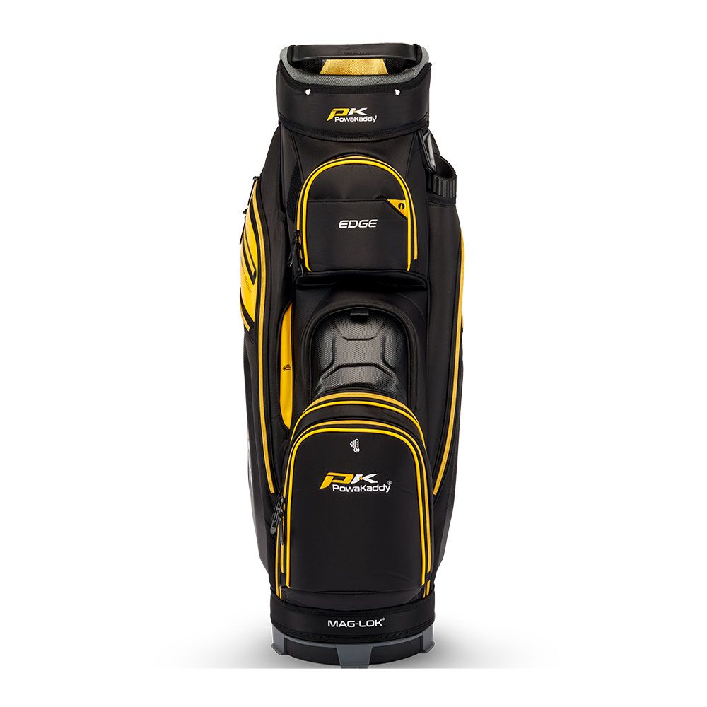 POWAKADDY Powakaddy Edge Cart Bag Black Yellow 2025