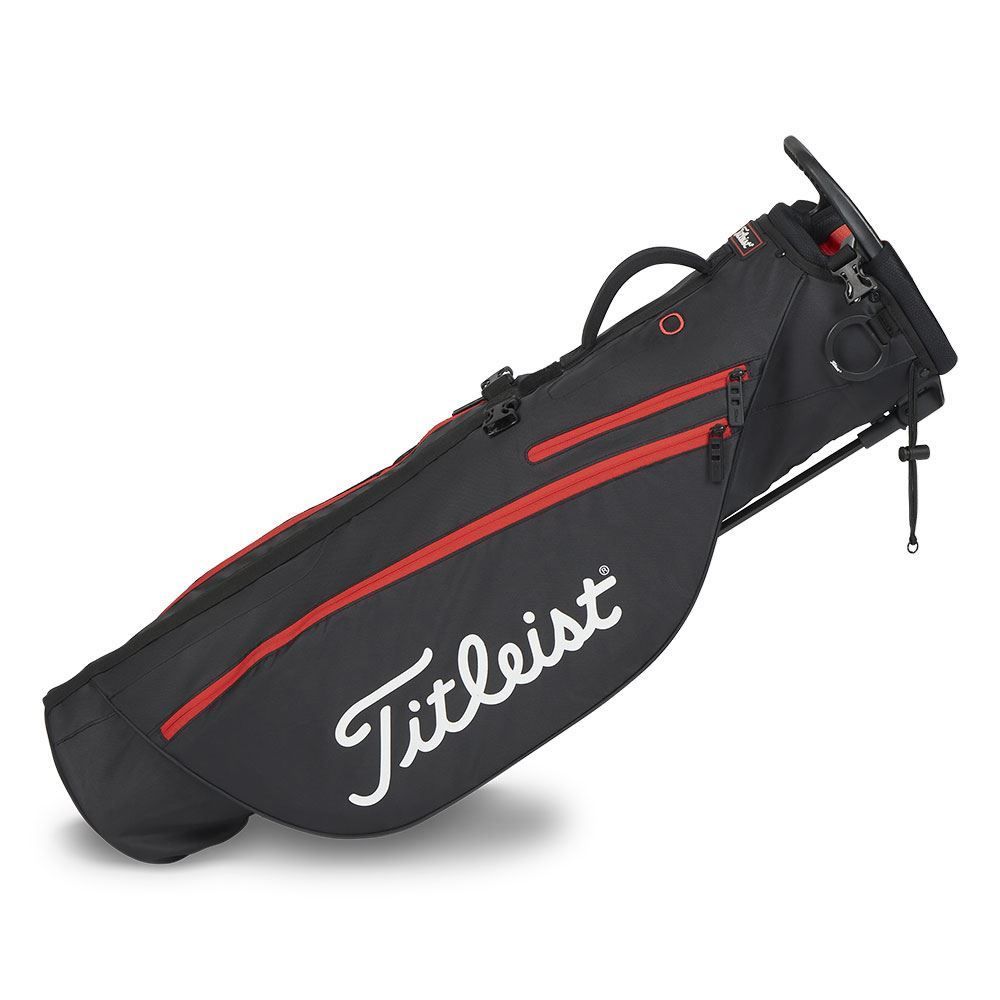 TITLEIST Titleist Premium Carry Bag Black Red