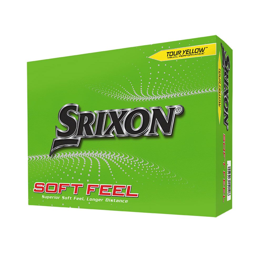 SRIXON Srixon Soft Feel Yellow Golf Balls 2023