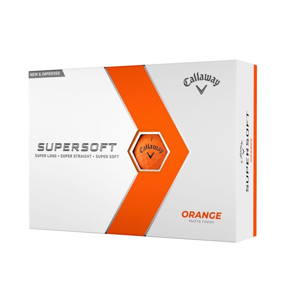 CALLAWAY Callaway Supersoft 2023 Orange Dozen Golf Balls