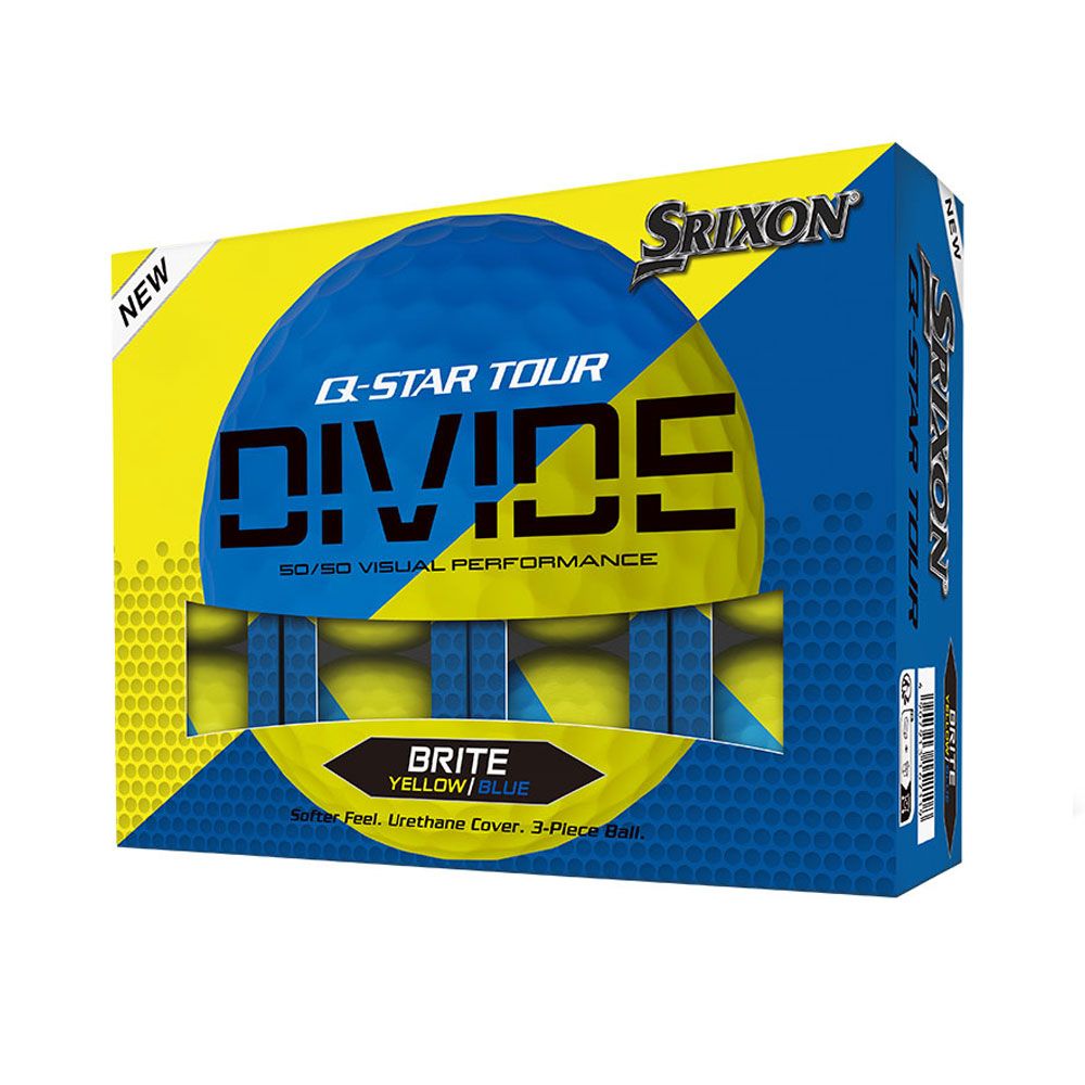 SRIXON Srixon Q Star Tour Divide Blue Yellow Dozen 2024