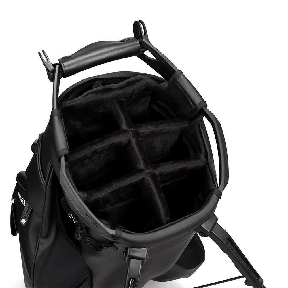 VESSEL Vessel Player V Pro 7-Way Stand Bag Pebbled Black