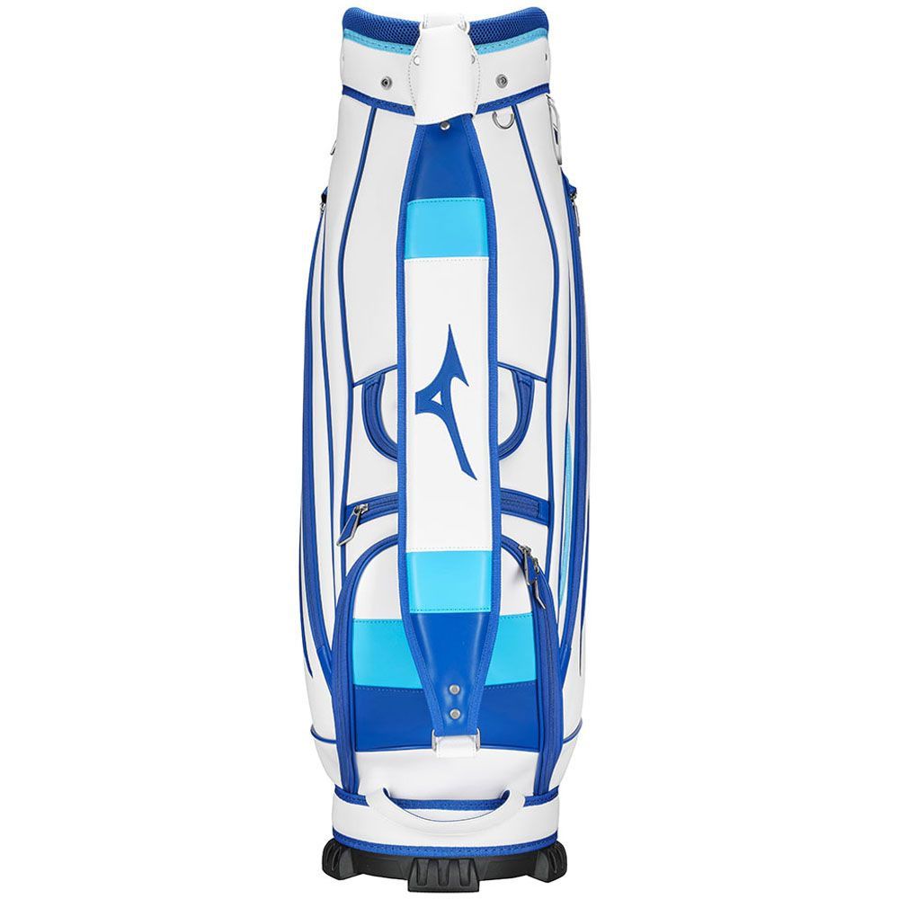 MIZUNO Mizuno Tour Staff Mid Cart Bag White/Blue