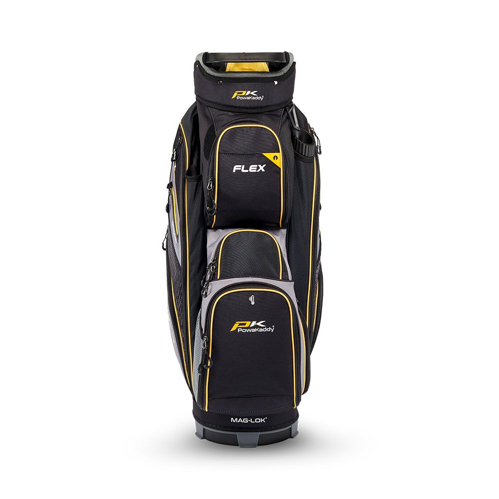 POWAKADDY Powakaddy Flex Cart Bag Grey Yellow 2025