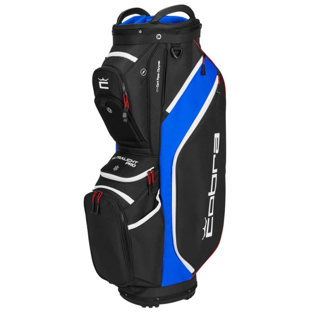 COBRA Cobra Ultralight Pro Cart Bag Black/Electric Blue