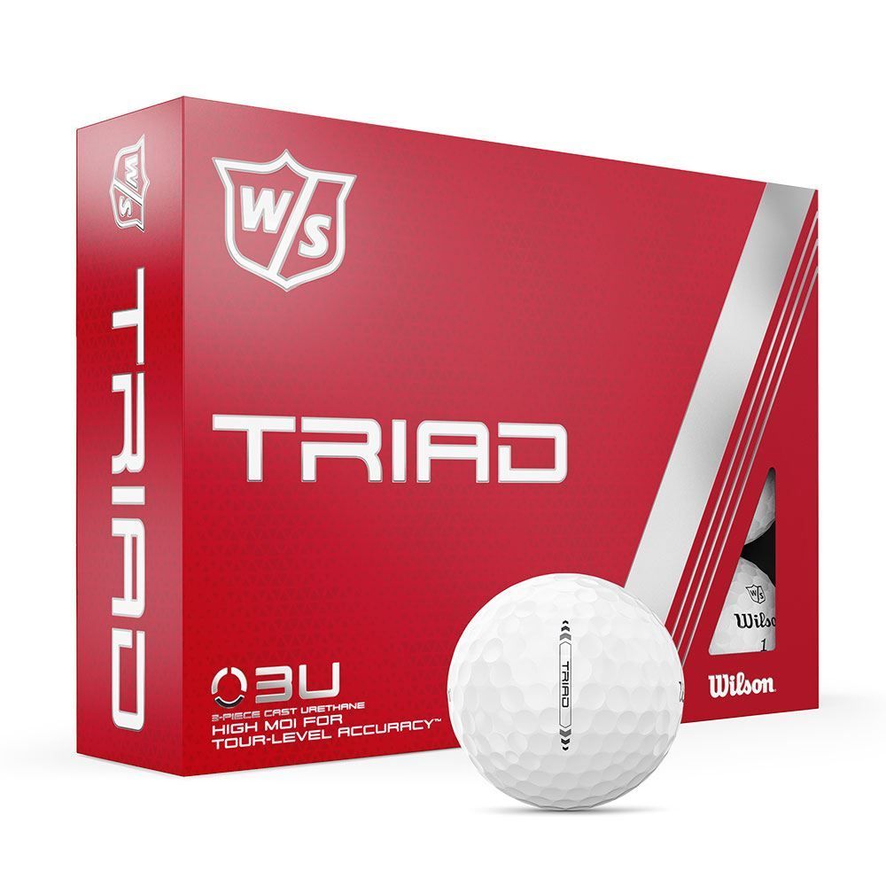 WILSON Wilson Triad White Golf Balls