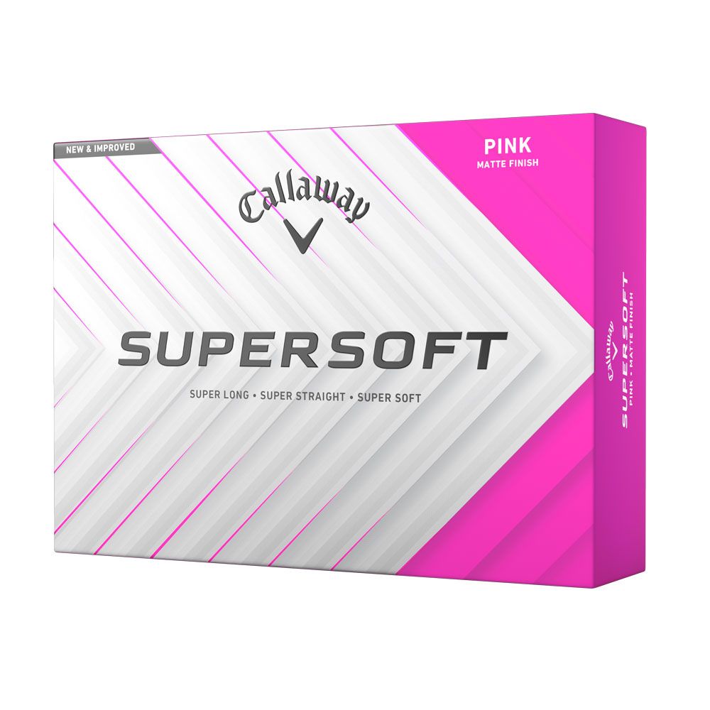 CALLAWAY Callaway Supersoft Pink Dozen Golf Balls