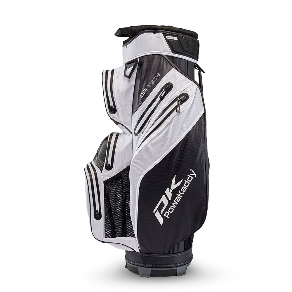 POWAKADDY Powakaddy Dri-Tech Cart Bag White Black 2025