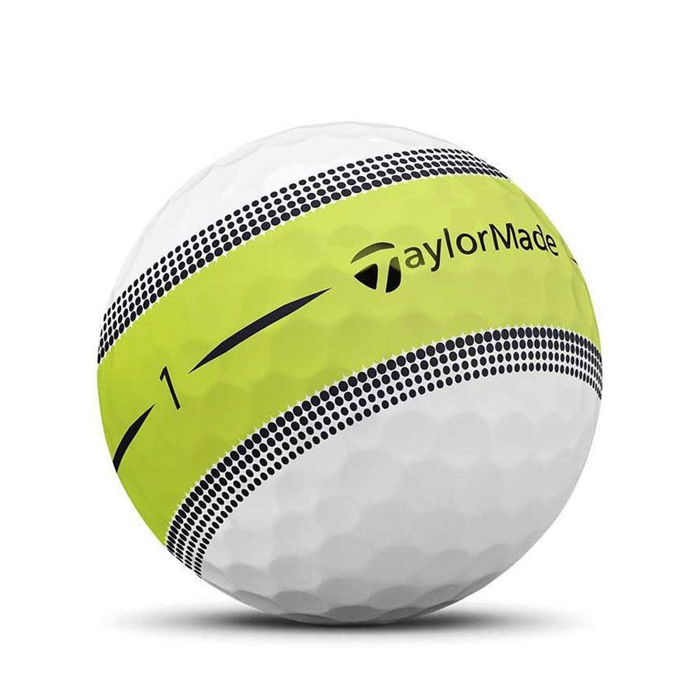 TAYLORMADE Taylormade Tour Response Stripe Golf Balls White/Lime