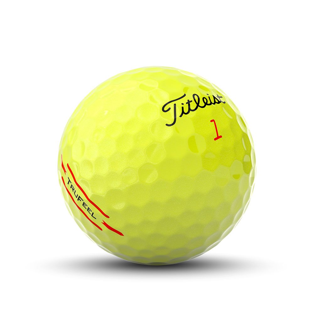 TITLEIST Titleist TruFeel Yellow Golf Balls 2024