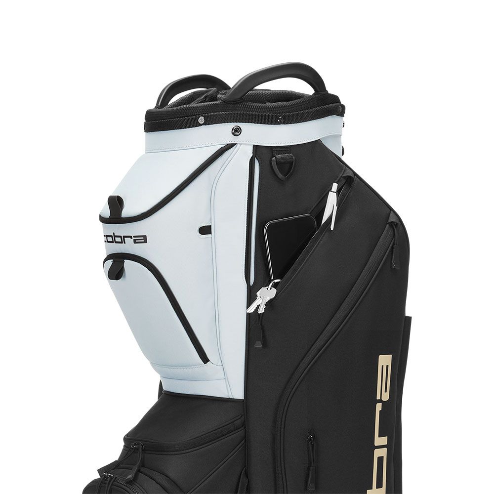 COBRA Cobra Ultralight Pro Cart Bag Black Champagne