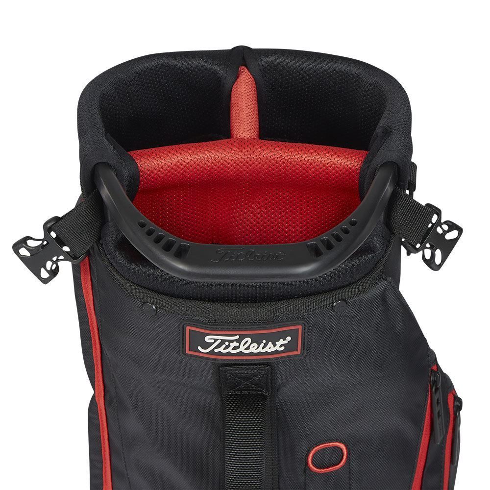 TITLEIST Titleist Premium Carry Bag Black Red