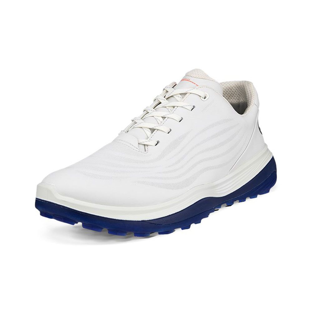 ECCO Ecco LT1 Golf Shoes WHT/BLU 132264 11007