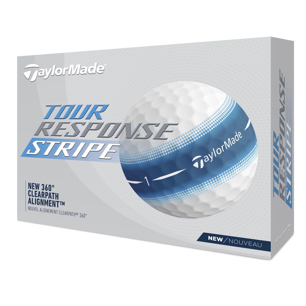 TAYLORMADE Taylormade Tour Response Stripe Blue Dozen Pack 2024