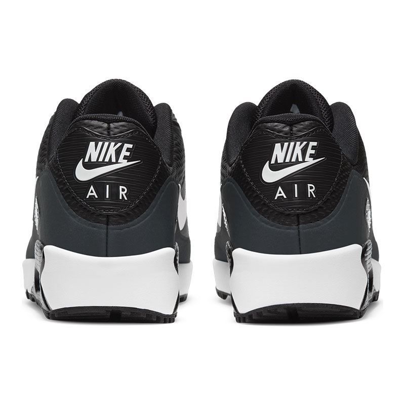 NIKE Nike Air Max 90 G Golf Shoes  - Black/White - CU9978 002