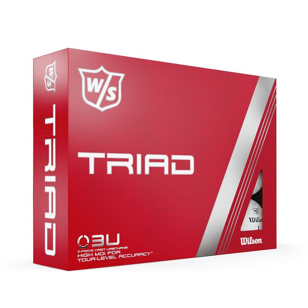 WILSON Wilson Triad White Golf Balls