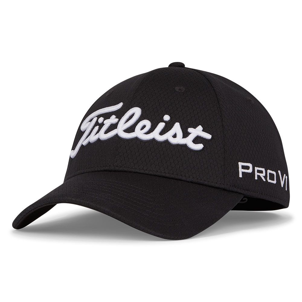 TITLEIST Titleist Tour Elite Black White Cap M/L