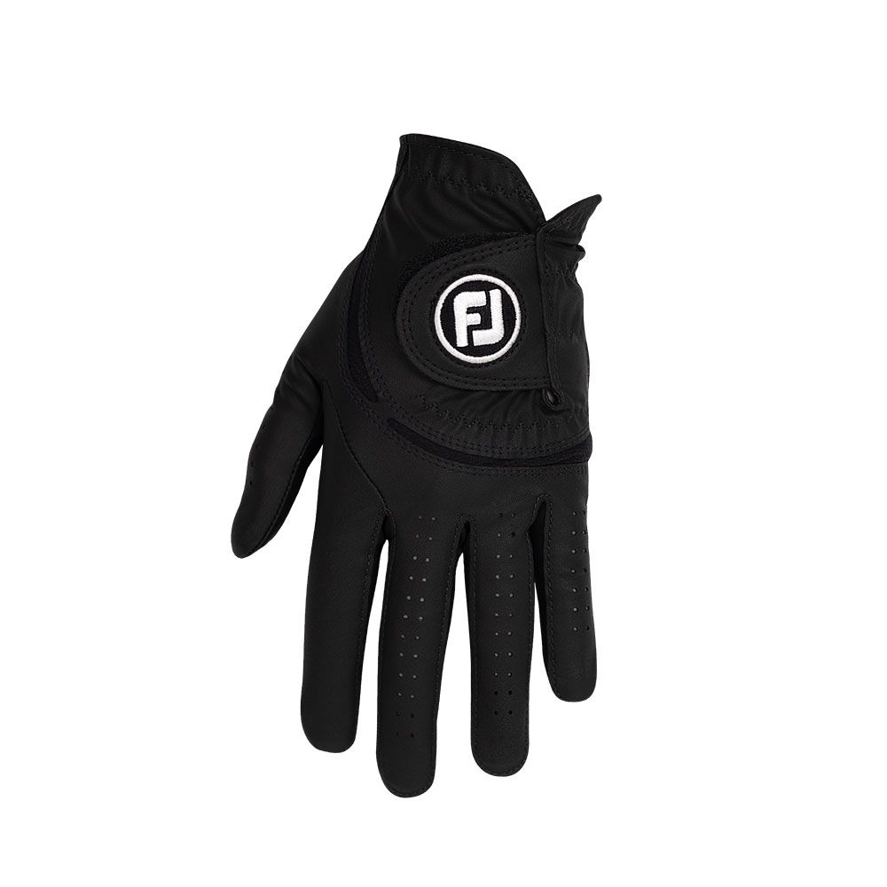 FOOTJOY FootJoy WeatherSof Glove Black For the Right Handed Golfer