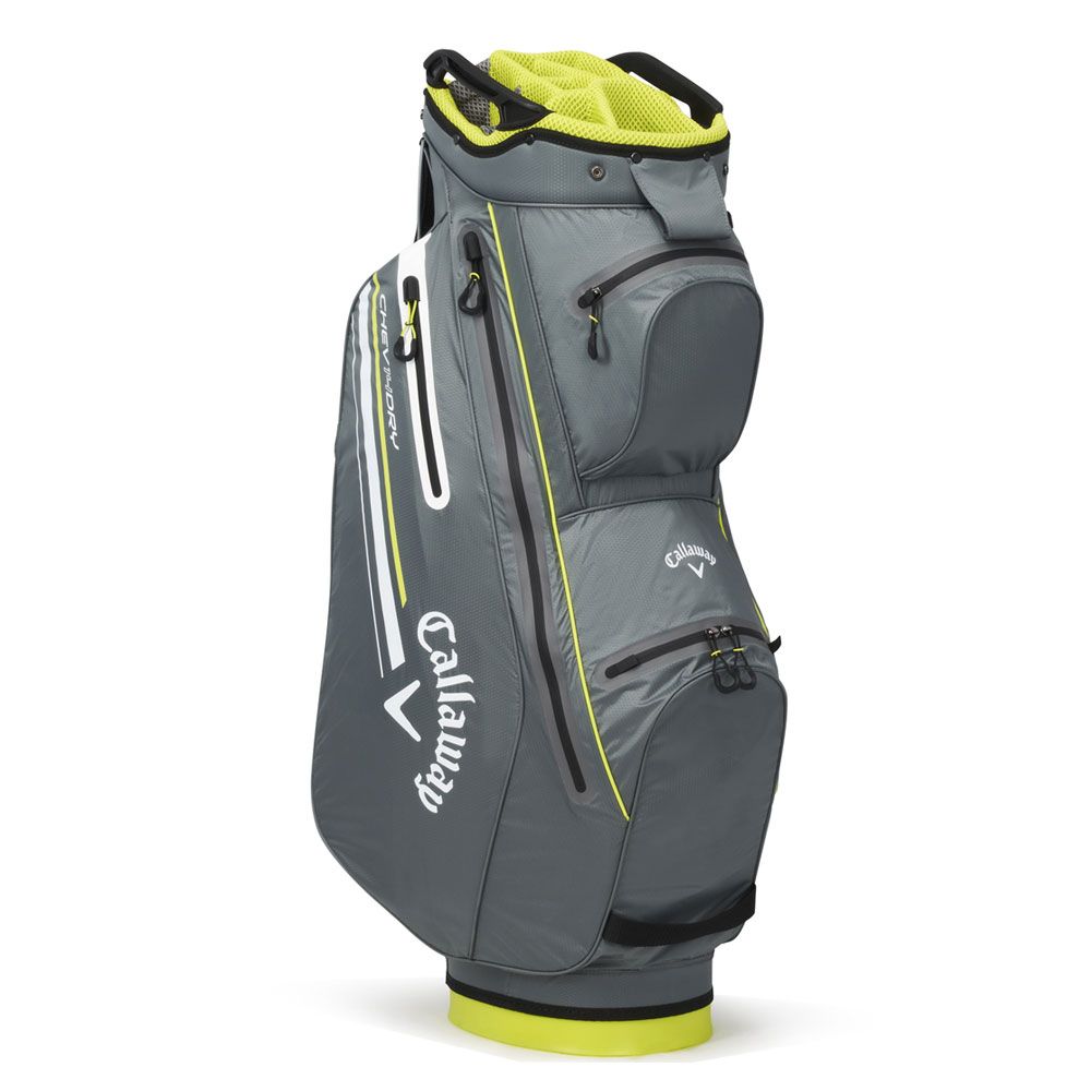 CALLAWAY Callaway Chev Dry 14 Cart Bag - Char/Yellow