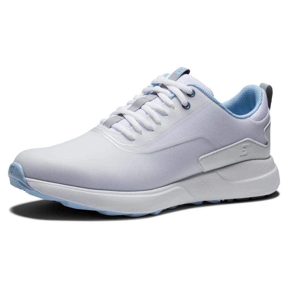 FOOTJOY Footjoy Ladies Performa Golf Shoes White Blue 99203