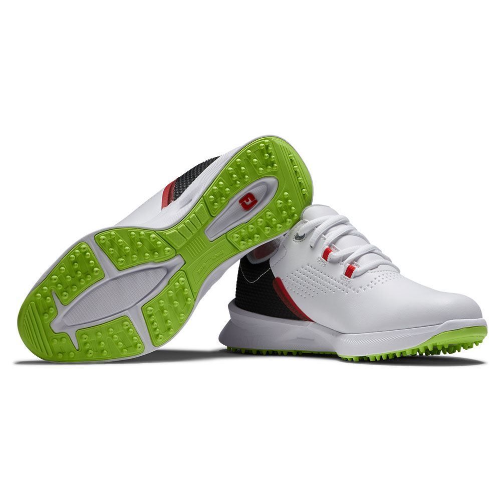 FOOTJOY Footjoy Fuel Junior Golf Shoes - White/Black 45034