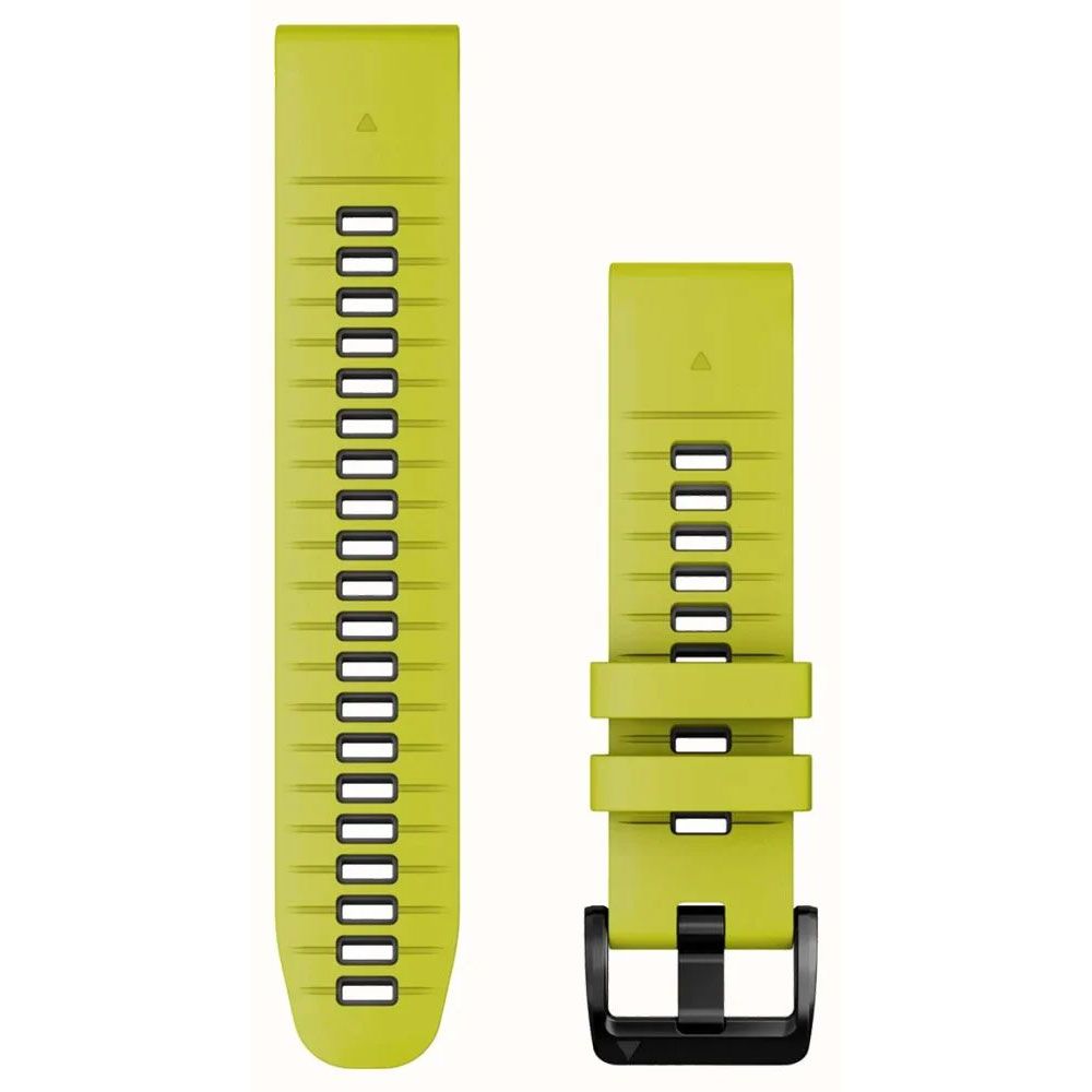 GARMIN Garmin QuickFit 22mm Watch Strap Electric Lime/Graphite Silicone