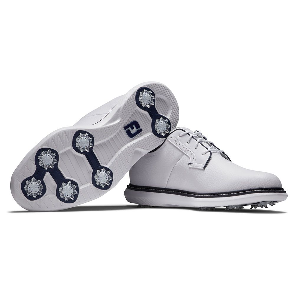 FOOTJOY Footjoy Traditions Blucher Golf Shoes White 57938