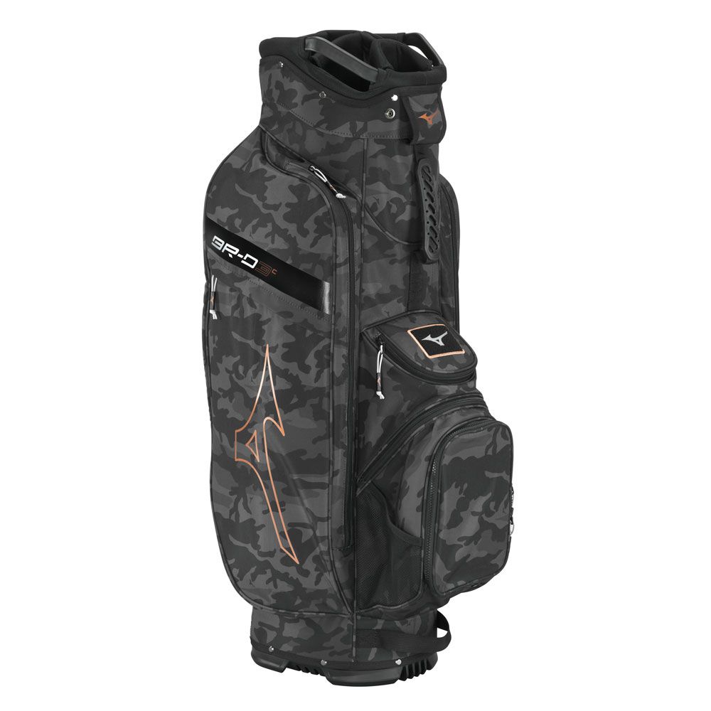 MIZUNO Mizuno BR-D3 Cart Bag Black Camo/Copper