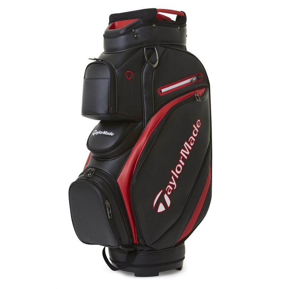 TAYLORMADE TaylorMade Deluxe Cart Bag - BLK/RED