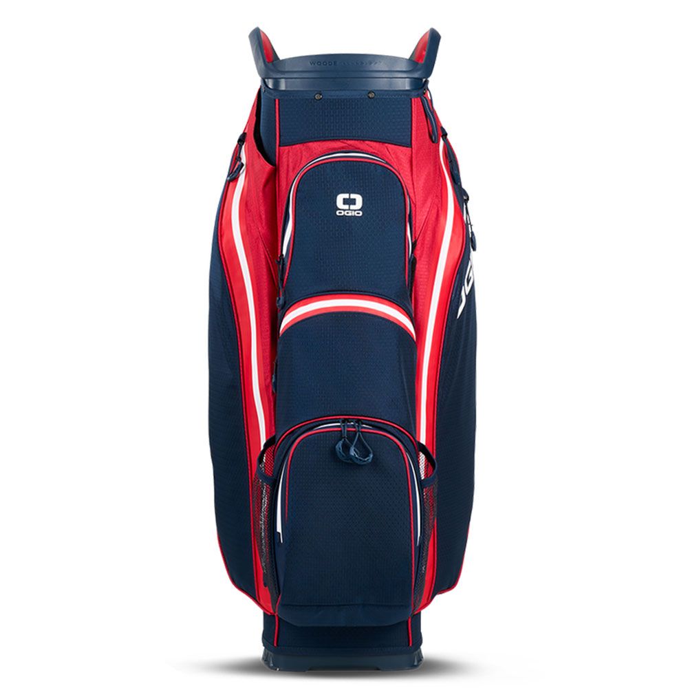 OGIO OGIO All Elements Silencer Cart Bag Red White Black