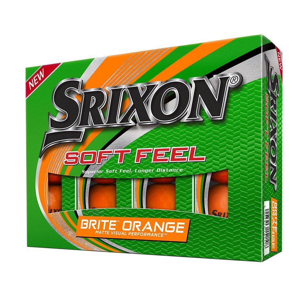 SRIXON Srixon Soft Brite Orange Golf Balls