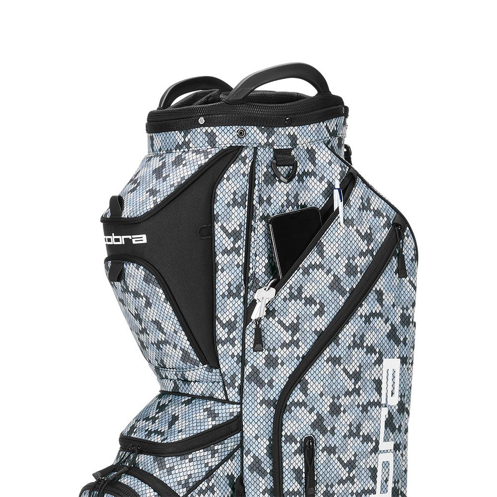 COBRA Cobra Ultralight Pro Cart Bag Winter Snake Camo