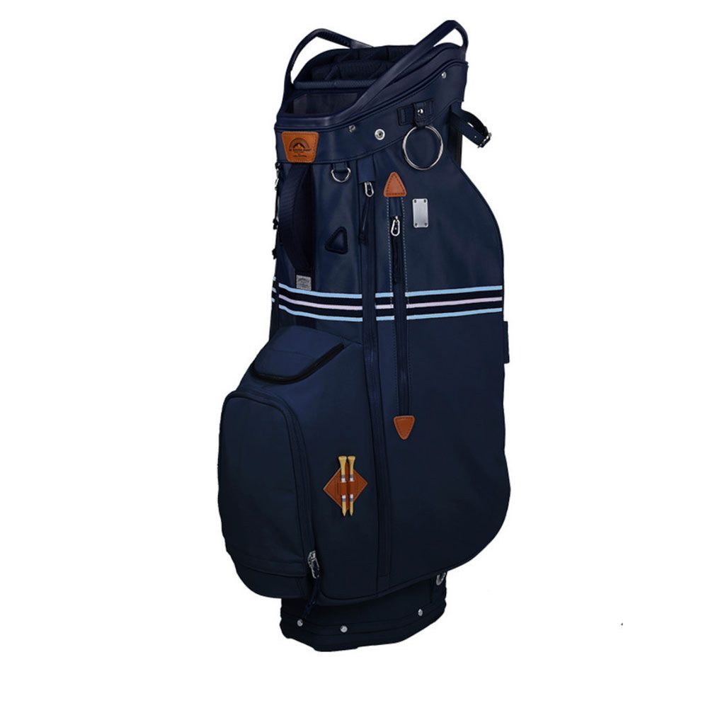 SUN MOUNTAIN Sun Mountain Mid Stripe 14 Way Cart Bag Navy Frost