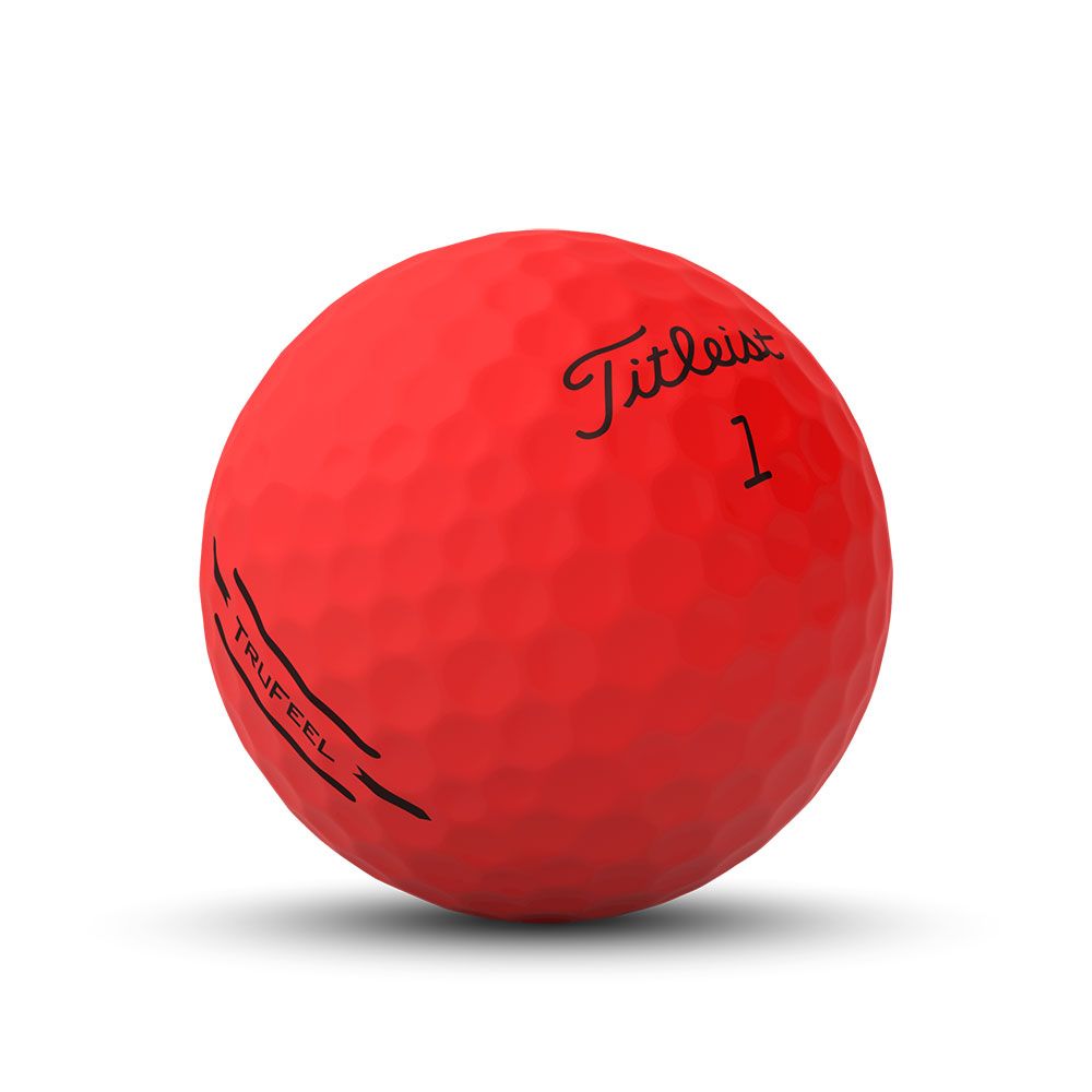 TITLEIST Titleist TruFeel Red Golf Balls 2024