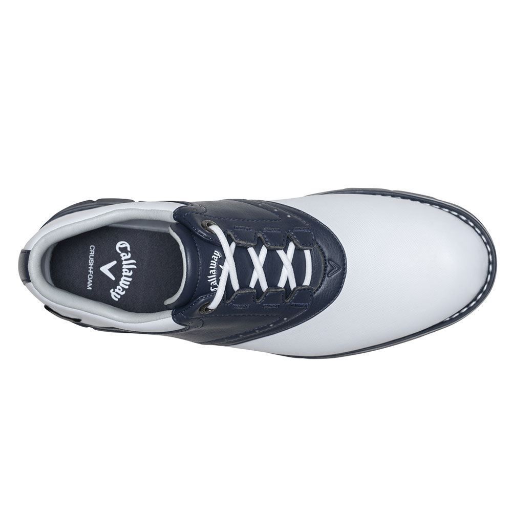 CALLAWAY Callaway LUX Golf Shoe White Navy M59722