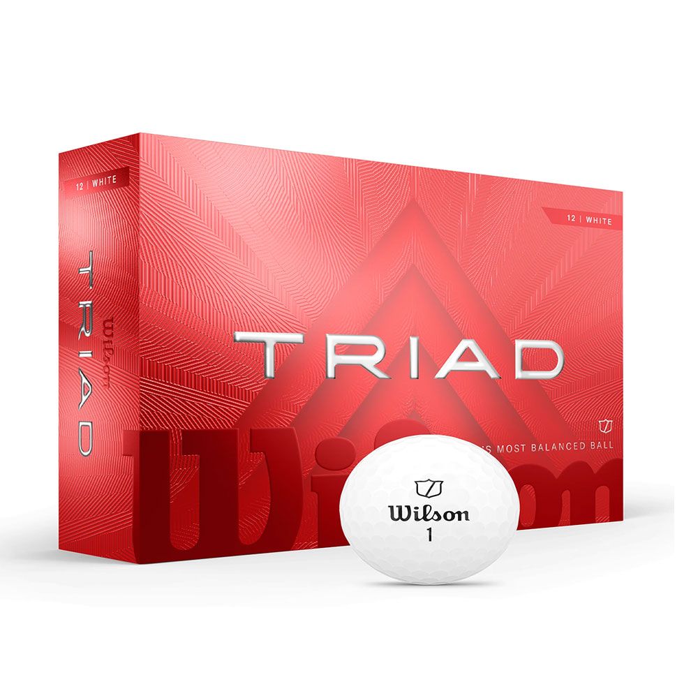 WILSON Wilson Triad White Golf Balls 2025