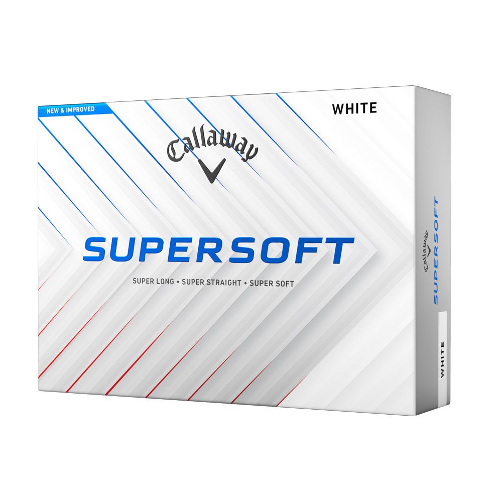 CALLAWAY Callaway Supersoft White Dozen Golf Balls